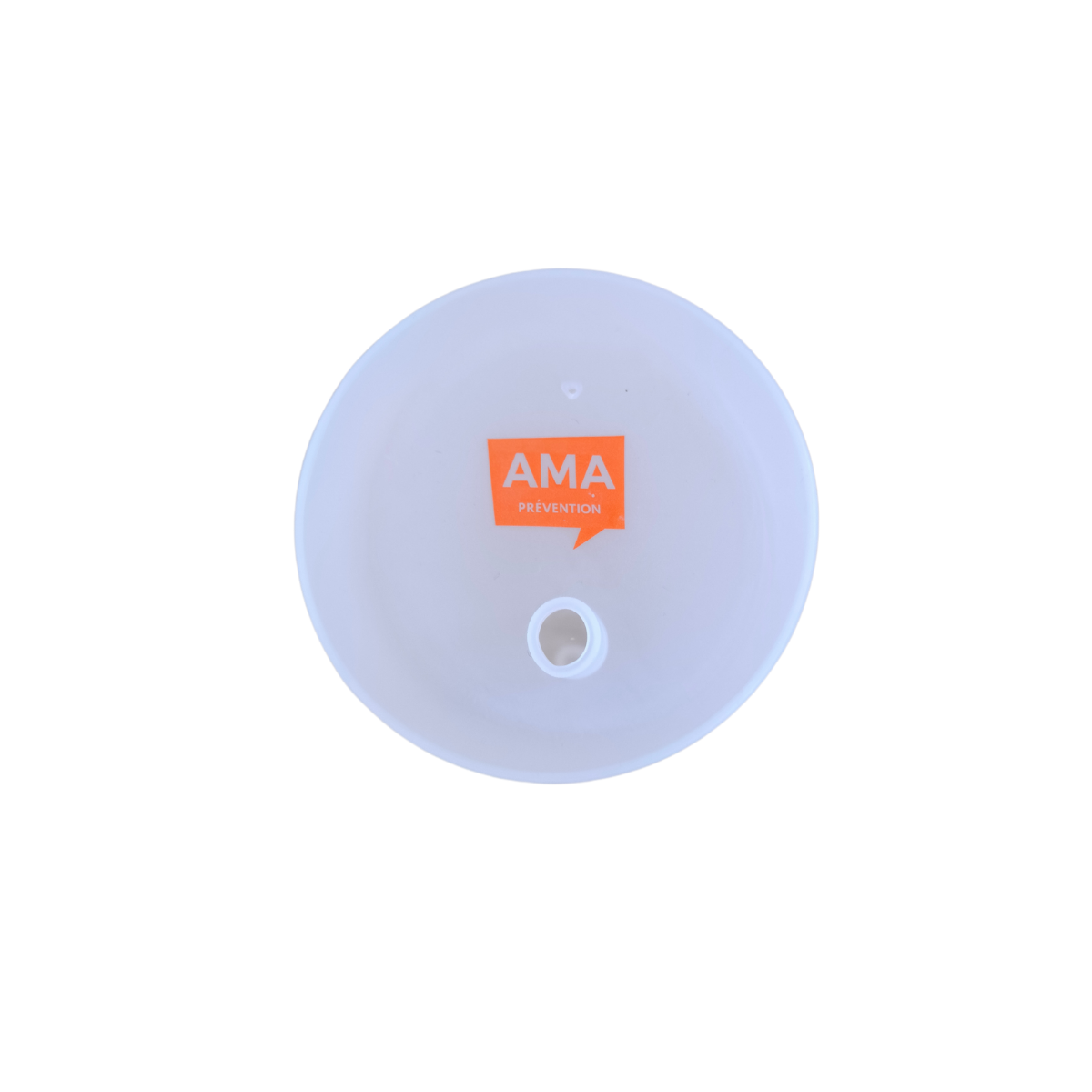 Capote de protection de verre contre les risques de soumission chimique et drogue du viol vue de dessus